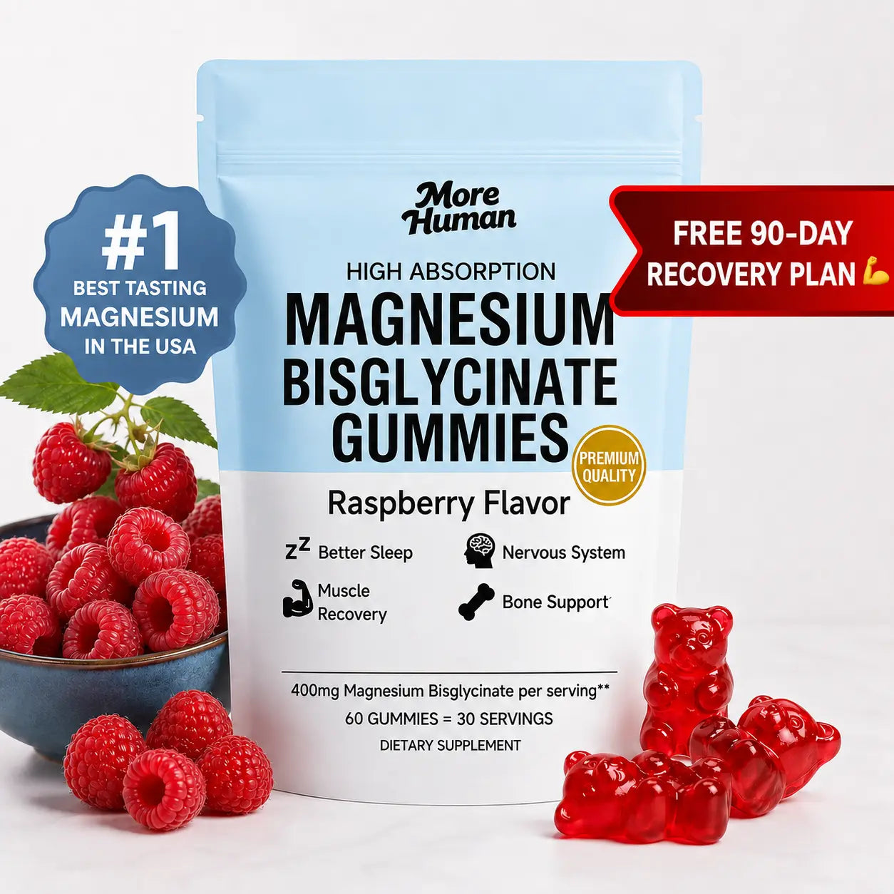 More Human Magnesium Gummies