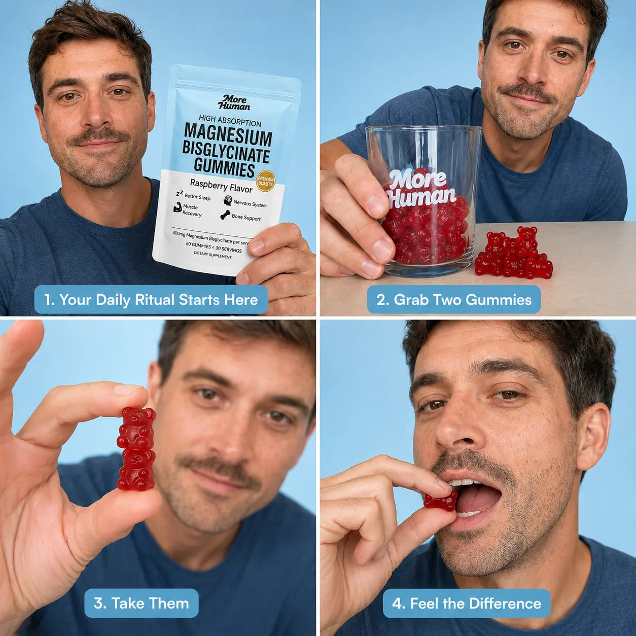 More Human Magnesium Gummies